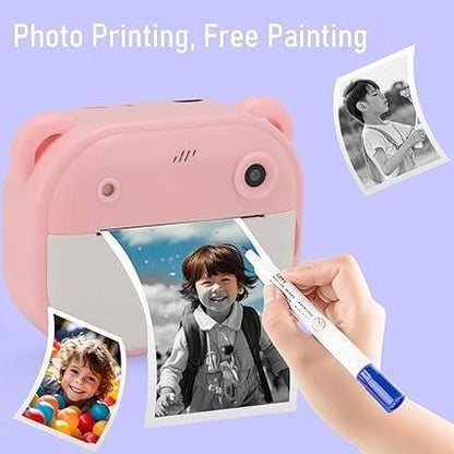 Instant Print Camera for Kids